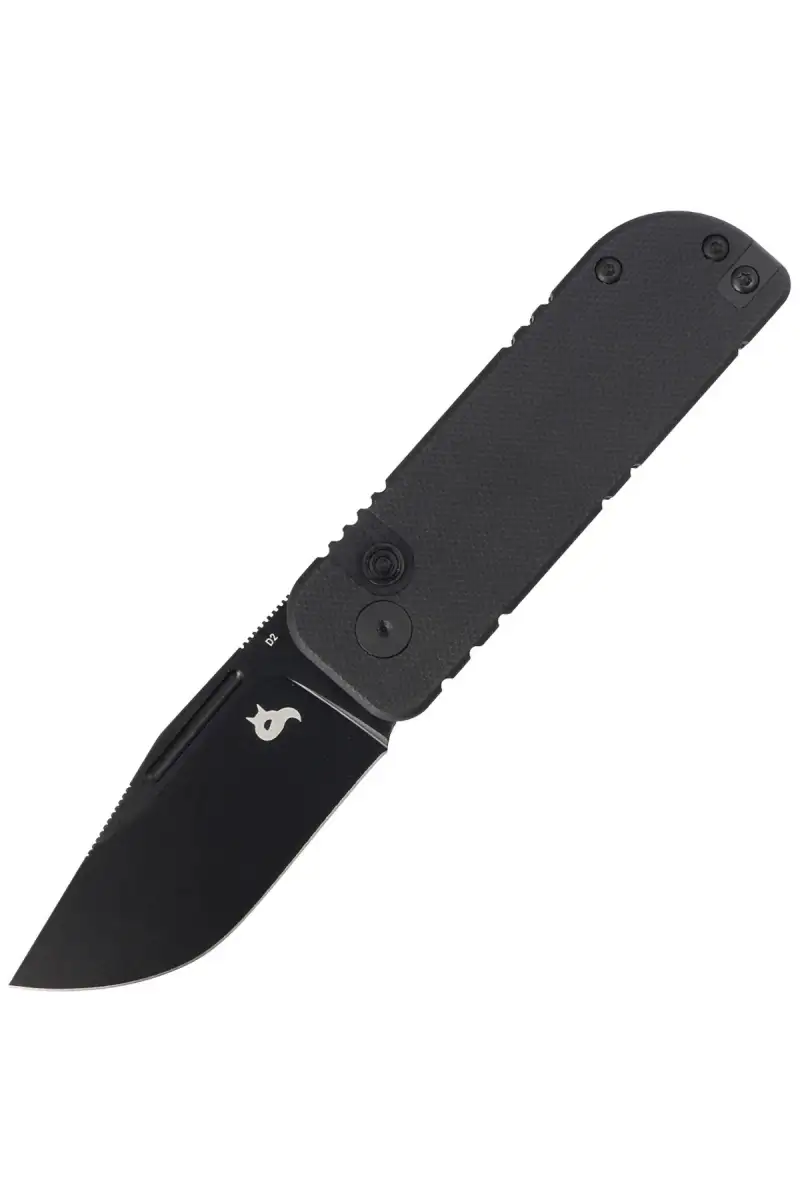 Nóż składany BlackFox NU-Bowie Black G10, Black Idroglider D2 by Keanu Alfaro (BF-758)