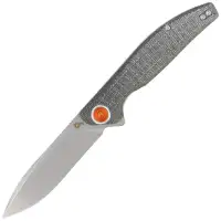 Nóż składany BlackFox Artia Green G10, Stone Washed D2 by Grigorii Matveev (BF-765 OD)
