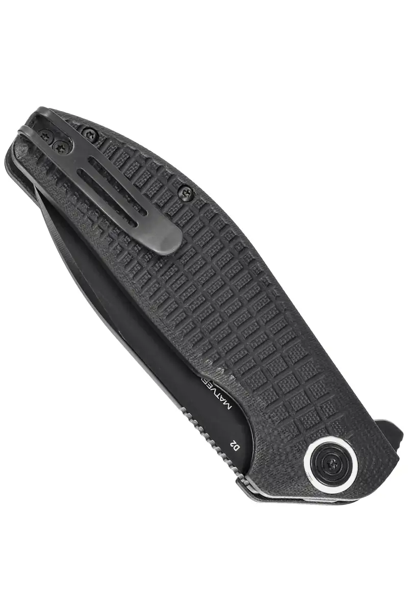 Nóż składany BlackFox Acutus Black G10, Black PTFE D2 by Grigorii Matveev (BF-764 BB)
