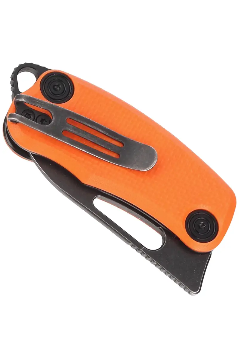 Nóż składany BlackFox Nix Orange G10, Black PTFE D2 by Grigorii Matveev (BF-763 OR)