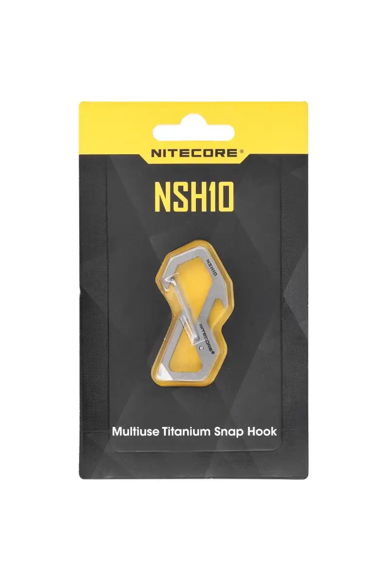 Karabińczyk NiteCore Multiuse Titanium Snap Hook (NSH10)