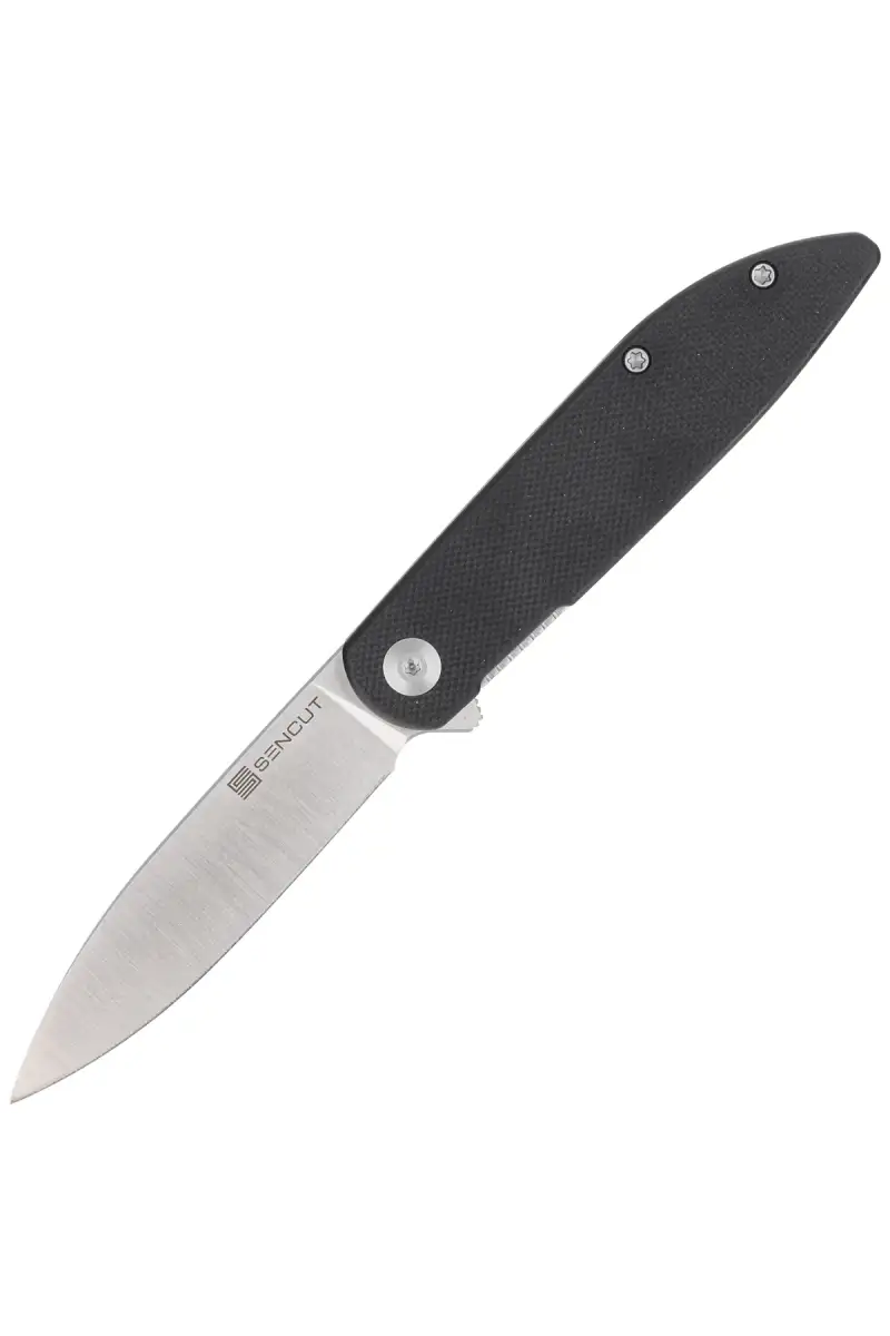 Nóż składany Sencut Bocll II Black G10, Satin D2 by Brad Zinker (S22019-1)