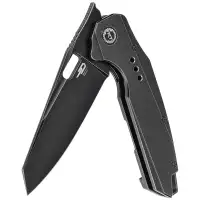 Nóż składany Bestech Nyxie Black Titanium, Black Stonewashed CPM S35VN by Todd Knife and Tool (BT2209B)