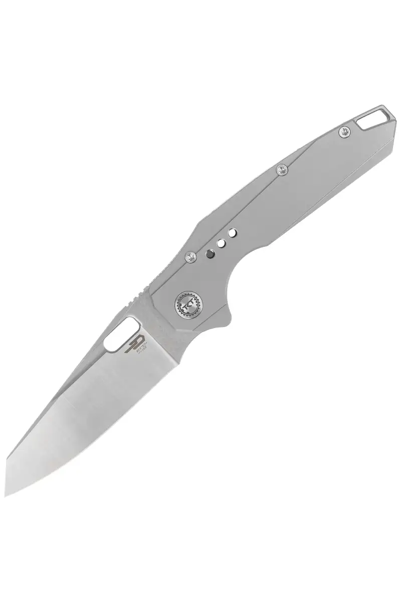 Nóż składany Bestech Nyxie Grey Titanium, Stonewashed/Satin CPM S35VN by Todd Knife and Tool (BT2209A)