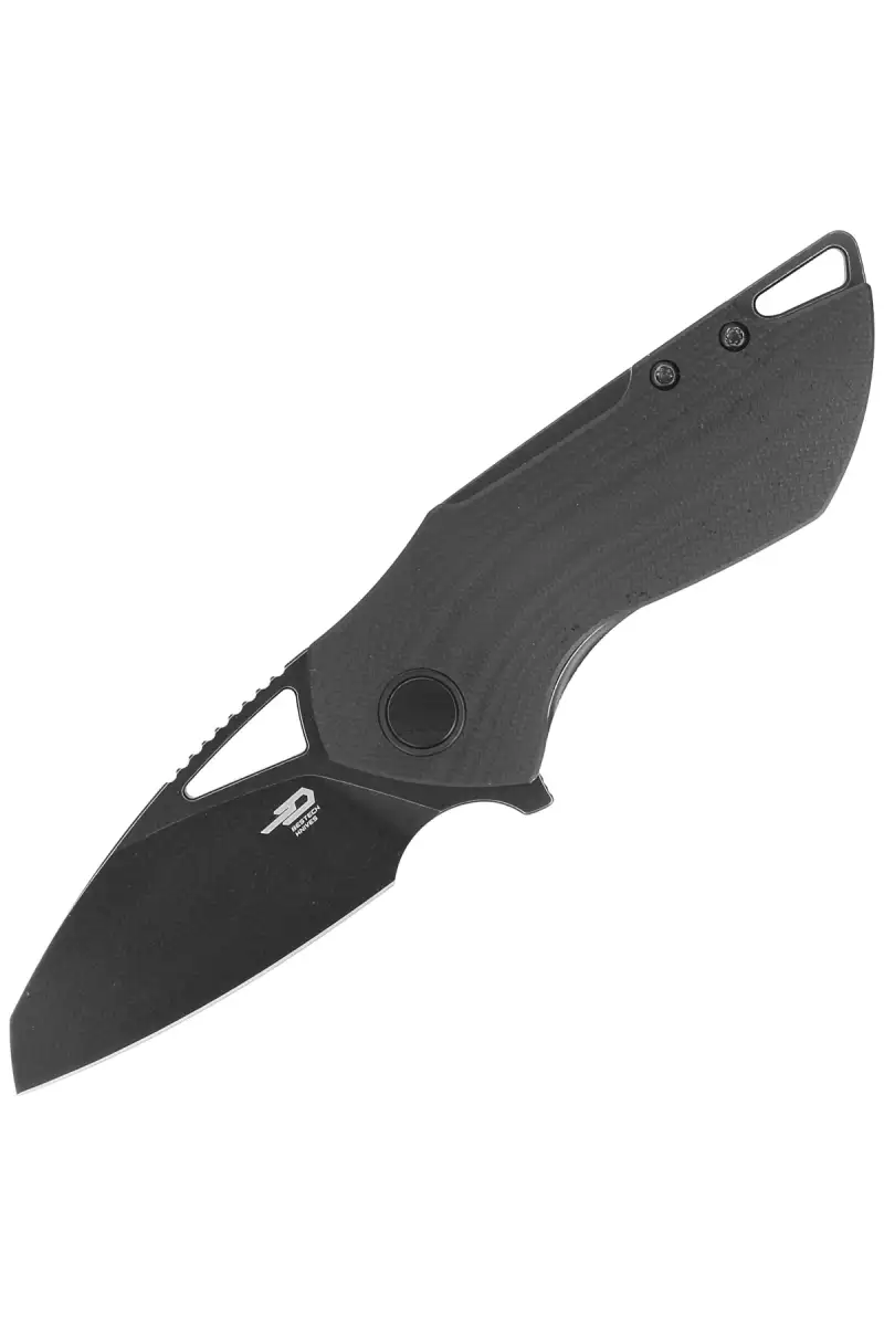 Nóż składany Bestech Riverstone Black G10, Black Stonewashed 154CM by Frank Grissom (BL03C)