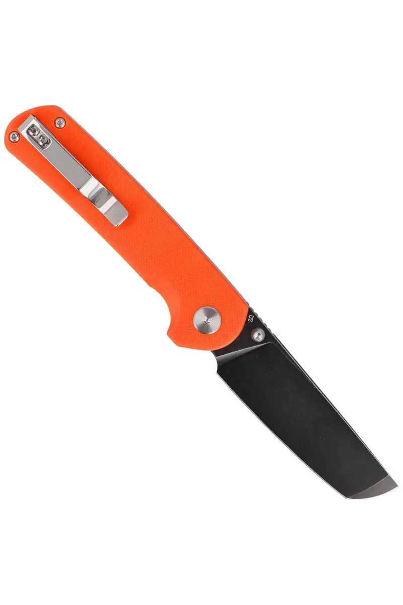 Nóż składany Bestech Sledgehammer Orange G10, Black Stonewashed D2 (BG31A-2)