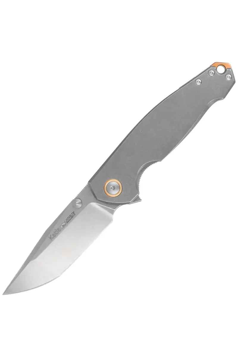 Nóż składany Viper Katla Gray Titanium, Stonewashed M390 by Jesper Voxnæs (V5982TI)