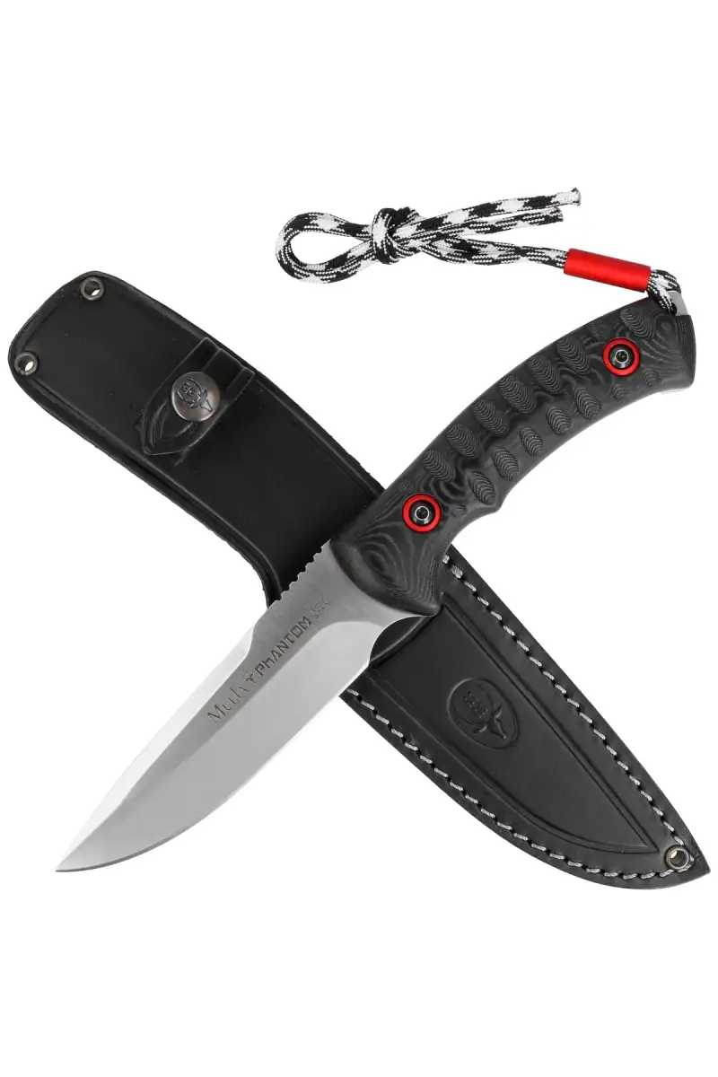 Nóż Muela Phantom-12W Black Micarta, Satin X50CrMoV15