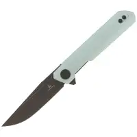Nóż Bestechman Mini Dundee Ice Cream Blue G10, Grey DLC D2 by Ostap Hel (BMK03G)