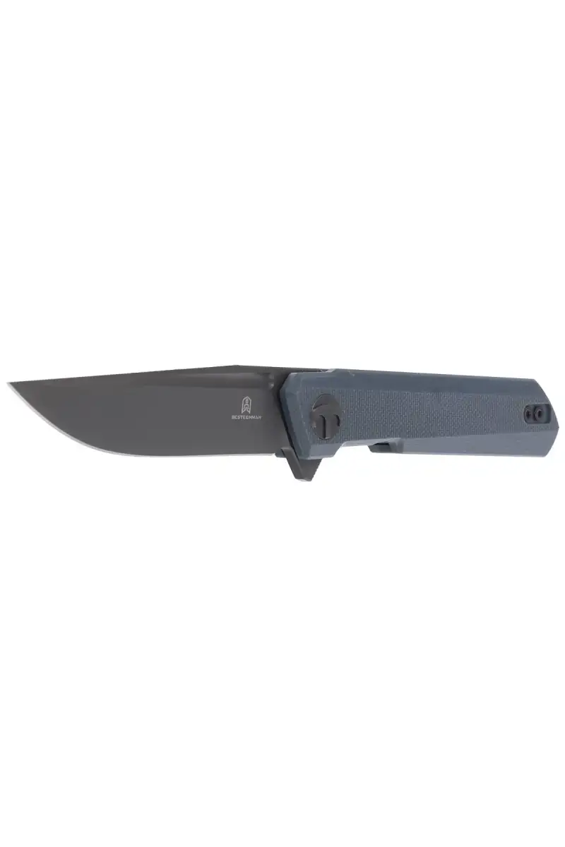 Nóż Bestechman Mini Dundee Grey G10, Grey DLC D2 by Ostap Hel (BMK03F)