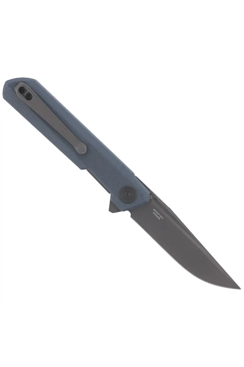 Nóż Bestechman Mini Dundee Grey G10, Grey DLC D2 by Ostap Hel (BMK03F)