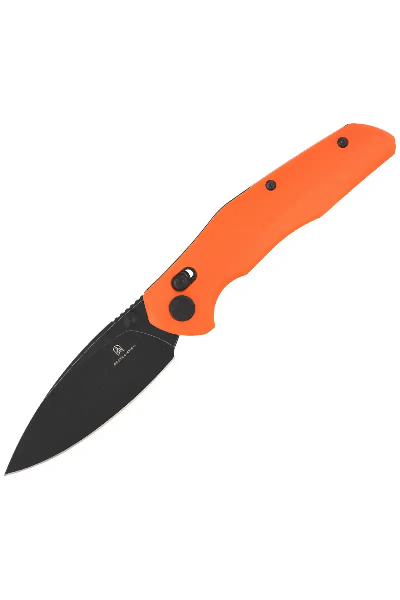 Nóż Bestechman Ronan Orange G10, Black Titanized Stonewashed 14CN28N (BMK02H)