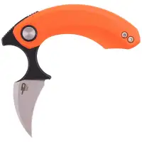 Nóż składany Bestech Strelit Orange G10, Satin/Black Stonewashed 14C28N by Ostap Hel (BG52C-2)