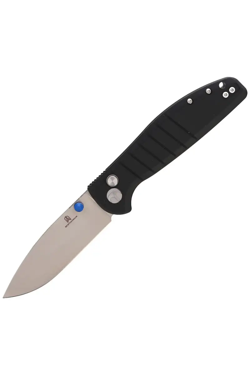 Nóż składany Bestechman Goodboy Black G10, Satin / Stonewashed D2 by Keanu Alfaro (BMK04A)