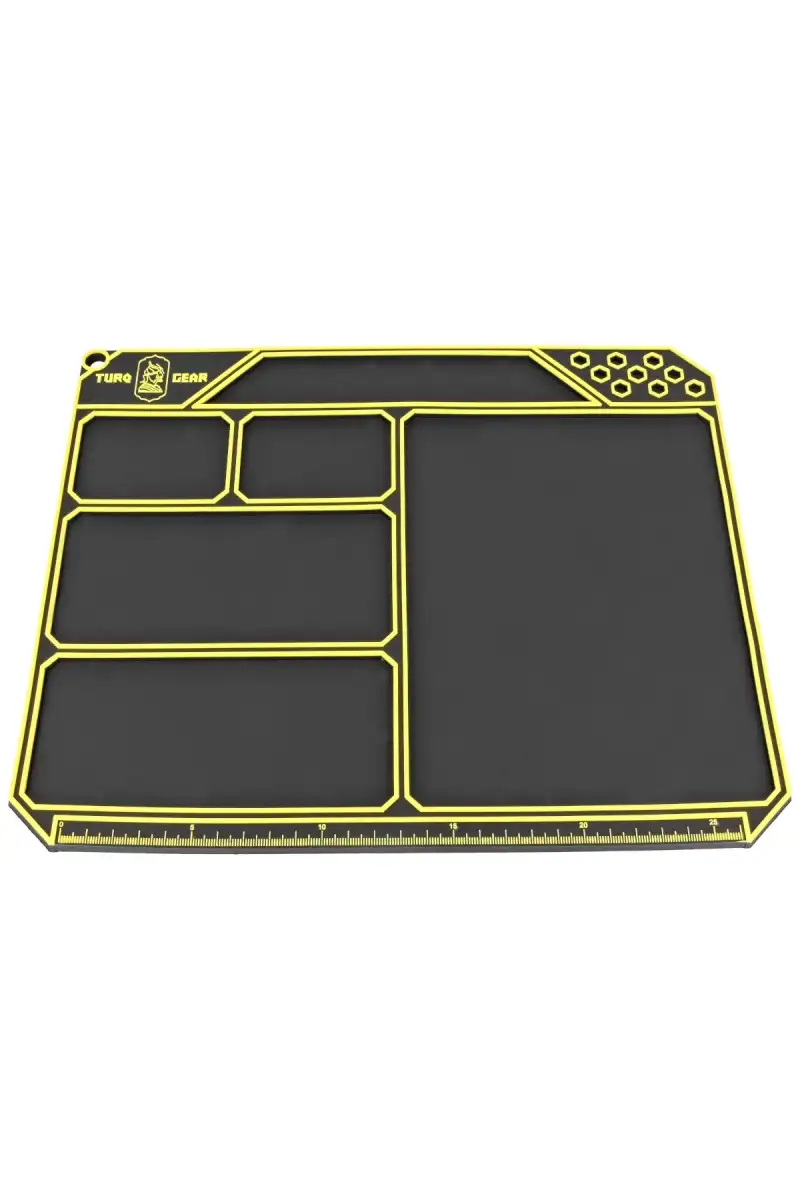 Mata serwisowa do montowania noży Turq Gear Black/Yellow
