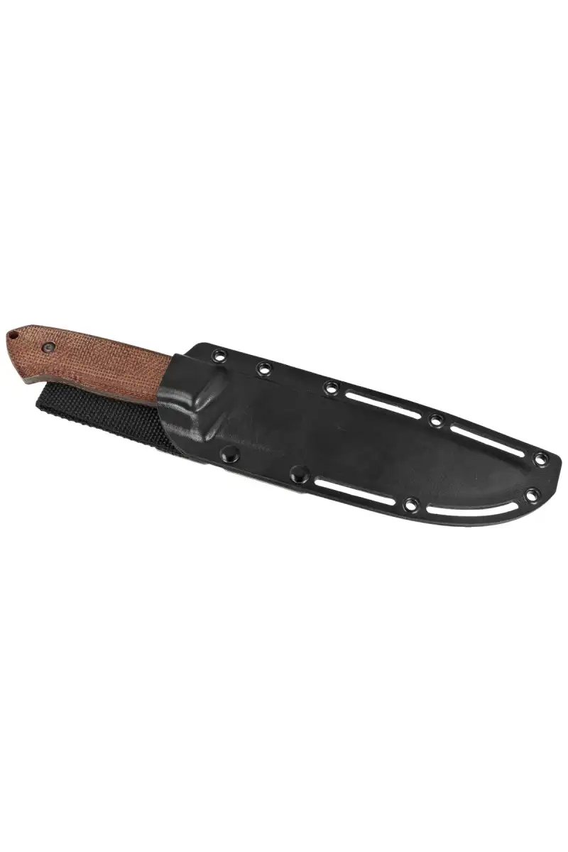 Nóż Za-Pas Expendable Brown Micarta, Acid Stonewashed NMV (EX-ST-M-BR)