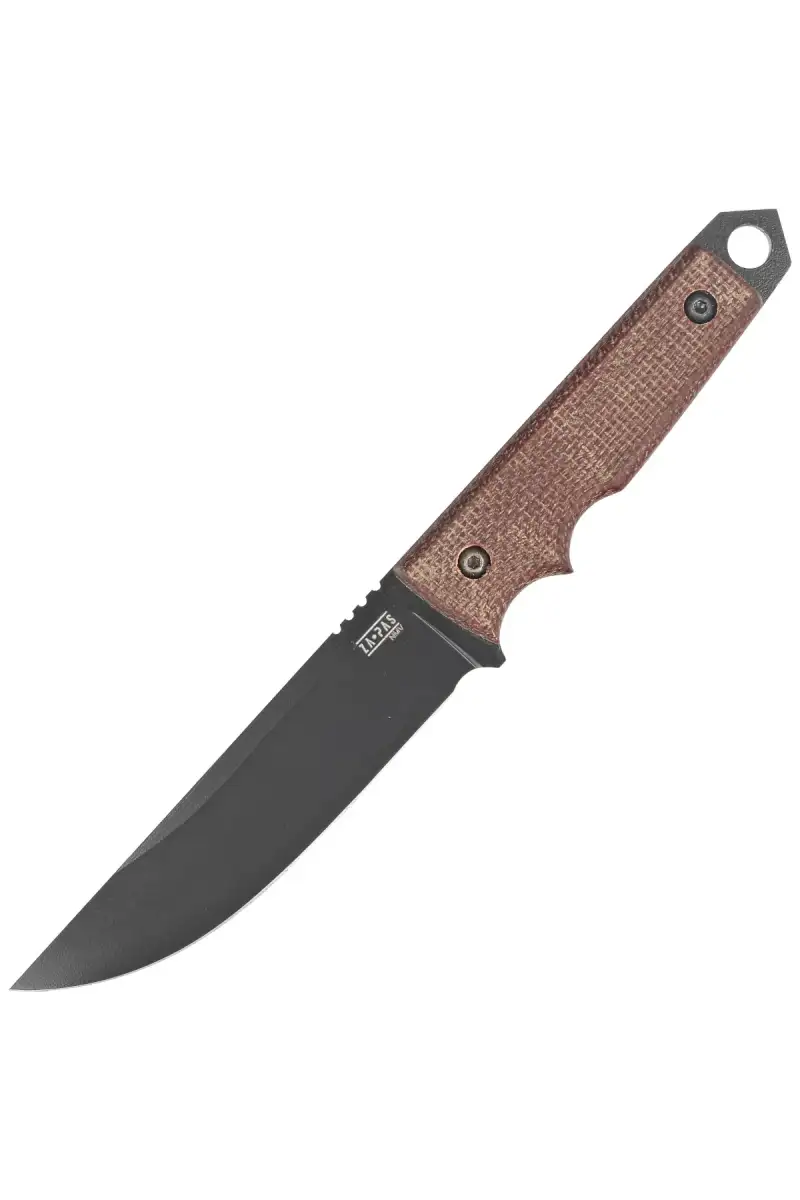 Nóż Za-Pas Urban Tactic Brown Micarta, Black Cerakote NMV (UT-CE-M-BR)