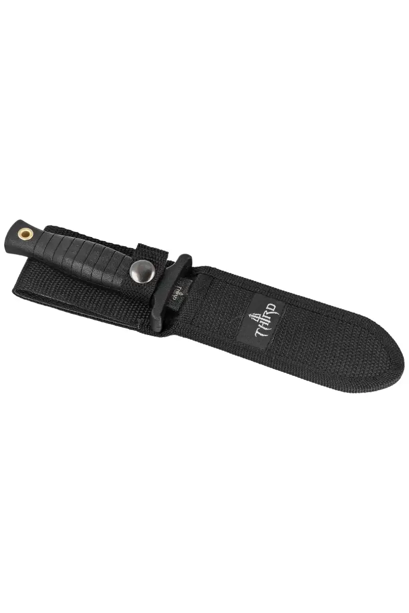 Nóż Third Decor Habitat Boot Knife Black ABS, Black (H0062S)