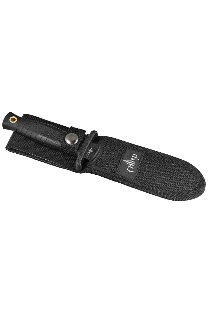 Nóż Third Decor Habitat Boot Knife Black ABS, Black (H0062)