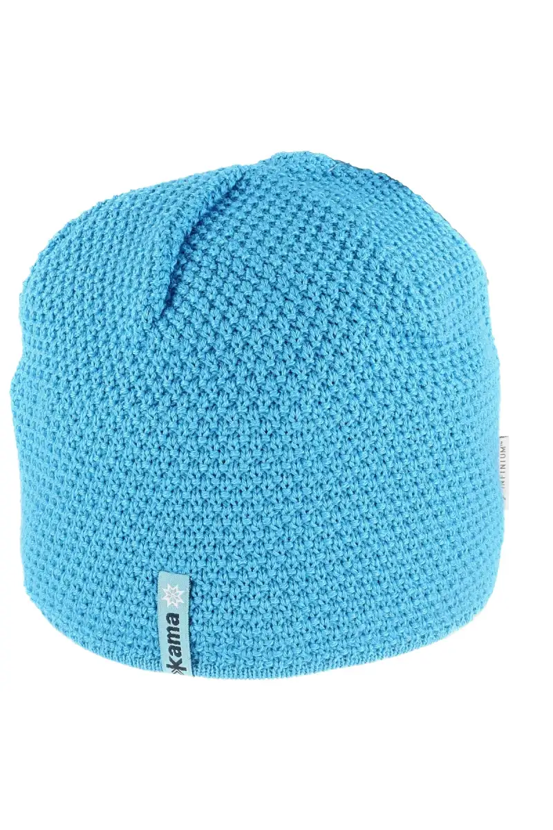Czapka Kama Merino Wool/Acrylic Gore-Tex Infinium Windstopper, Cyan (AW62-115)
