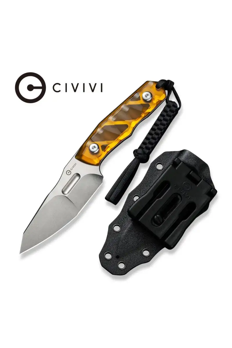Nóż Civivi Propugnator Polished Ultem, Stonewashed D2 by PG Knives (C23002-3)