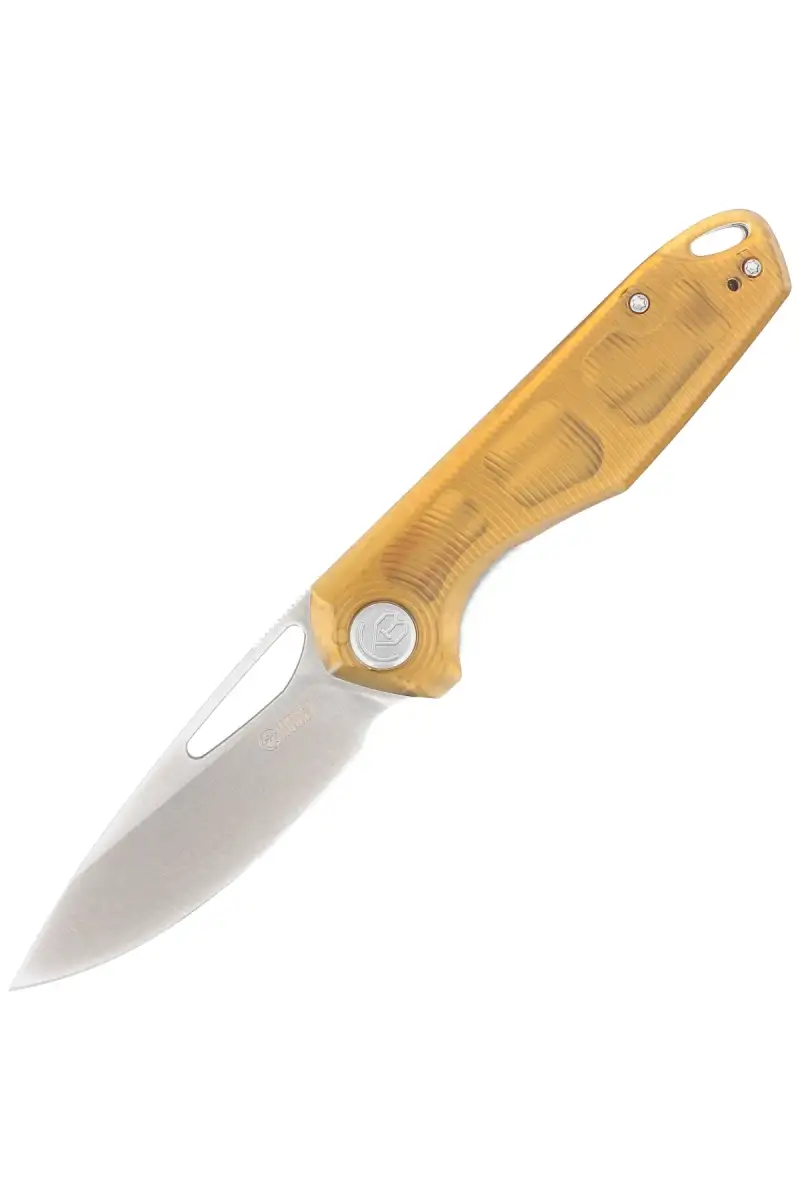 Nóż składany Kubey Doris Ultem, Satin 14C28N (KU324H)