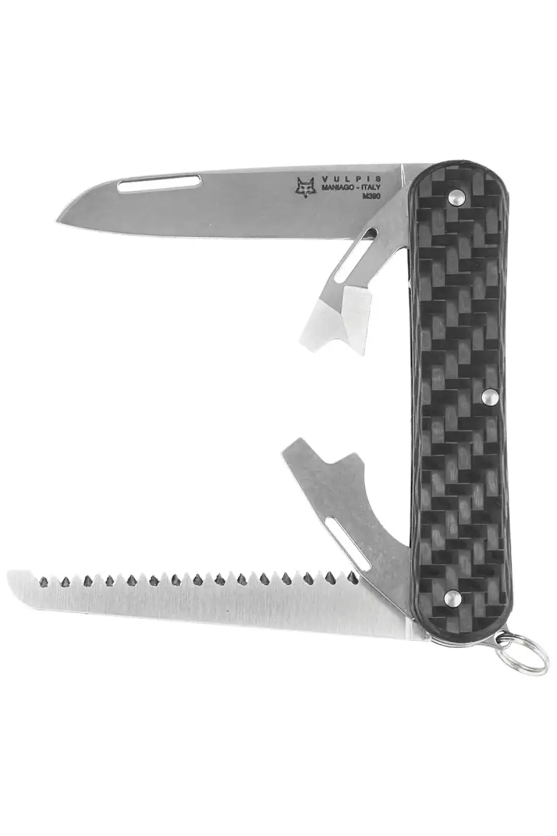 Scyzoryk Fox Vulpis S4 Carbon Fiber 3K, Polished M390 (FX-VP130-S4 CF)