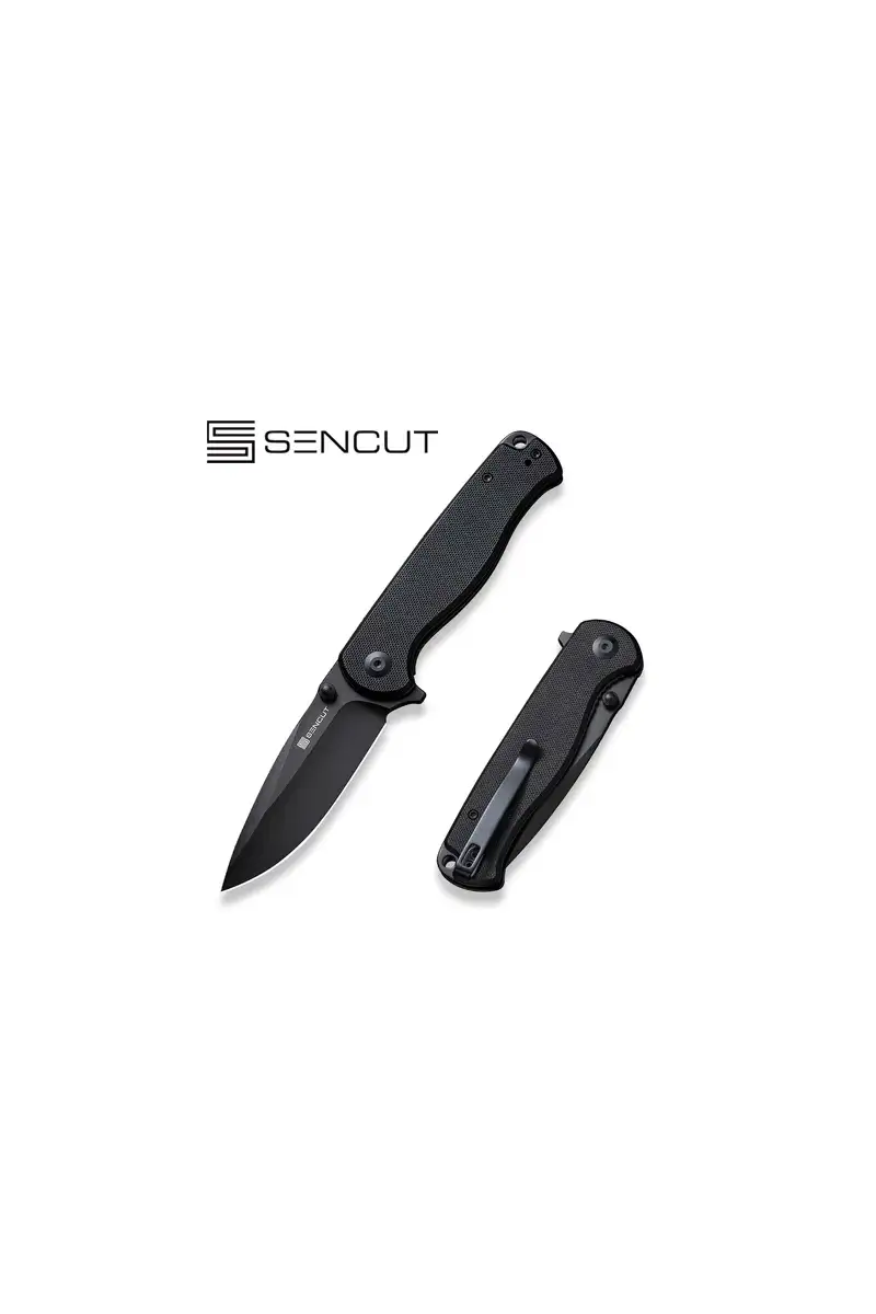Nóż składany Sencut Errant Black G10, Black 9Cr18MoV (S23054B-1)