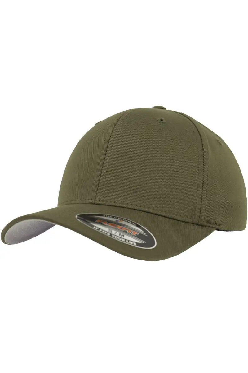 Czapka z daszkiem Brandit Flexfit Wooly Combed, Olive (7049.1)