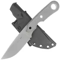 Nóż Viper Basic 1 Black Canvas Micarta, Stonewashed D2 by Tommaso Rumici (VT4028CB)
