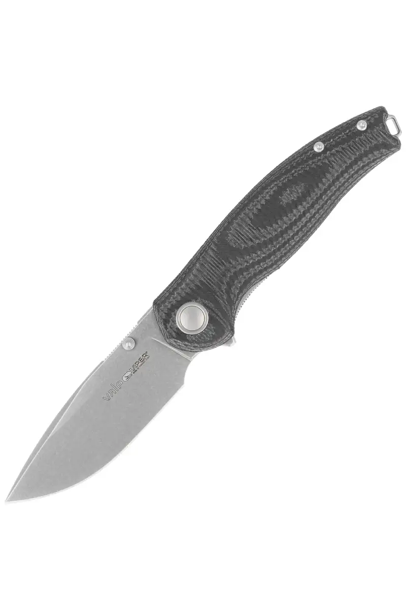 Nóż składany Viper Vale Black Suretouch, Stonewashed MagnaCut by Jesper Voxnæs (V6006GG)