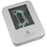 Karabińczyk Bestech Carabiner Green Titanium by Makar (BM15C)