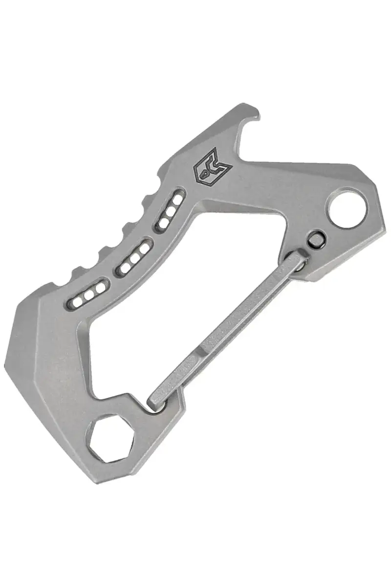 Karabińczyk Bestech Carabiner Grey Titanium by Makar (BM15A)