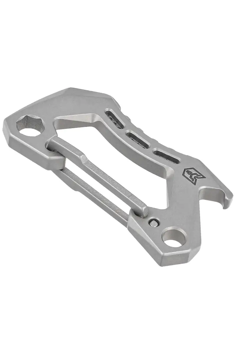 Karabińczyk Bestech Carabiner Grey Titanium by Makar (BM15A)