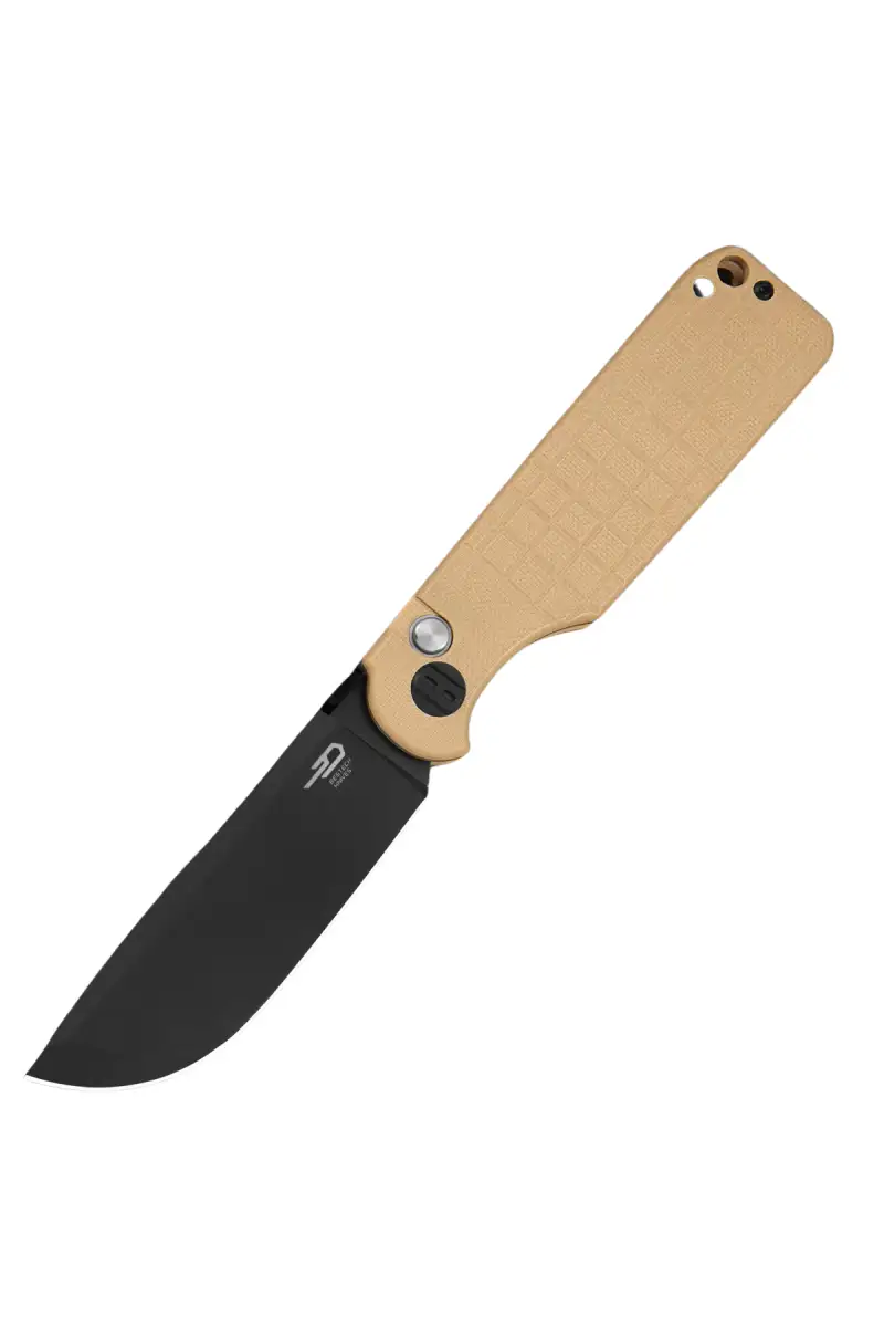 Nóż składany Bestech Glok Khaki G10, Black Stonewashed 14C28N by Keanu Alfaro (BG55C)