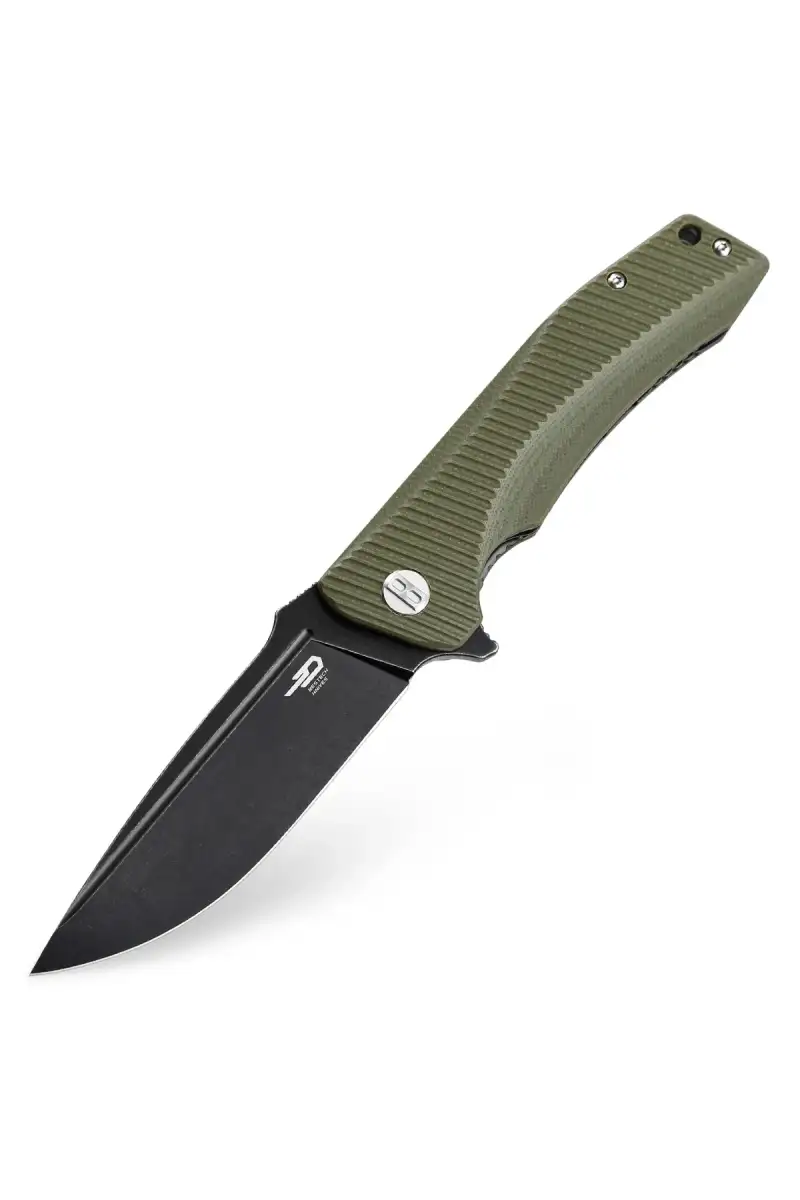 Nóż składany Bestech Mako Green G10, Black Stonewashed K110 (BG27D)