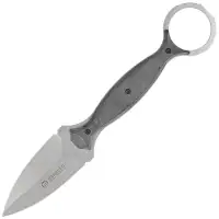 Nóż na szyje Maserin Neck Knife 922 Black G10, Black Stonewashed N690 by Russ Kommer (922/STW)