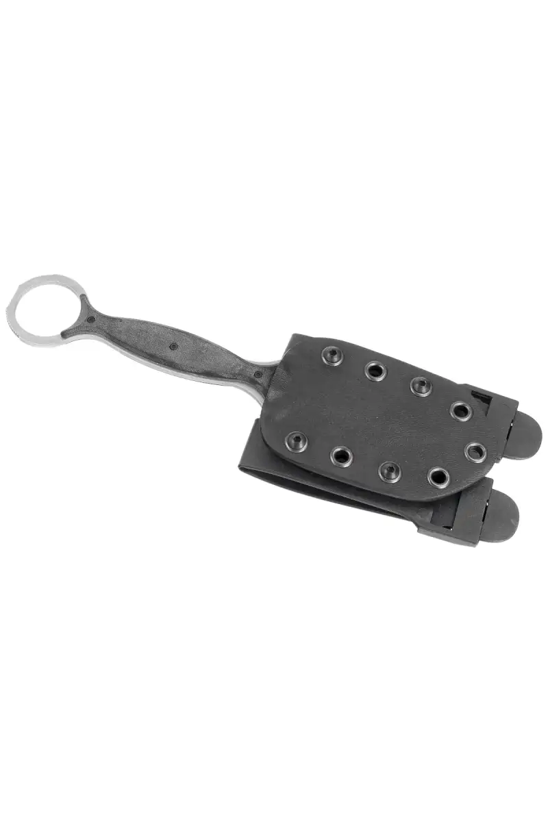 Nóż na szyje Maserin Neck Knife 922 Black G10, Black Stonewashed N690 by Russ Kommer (922/STW)