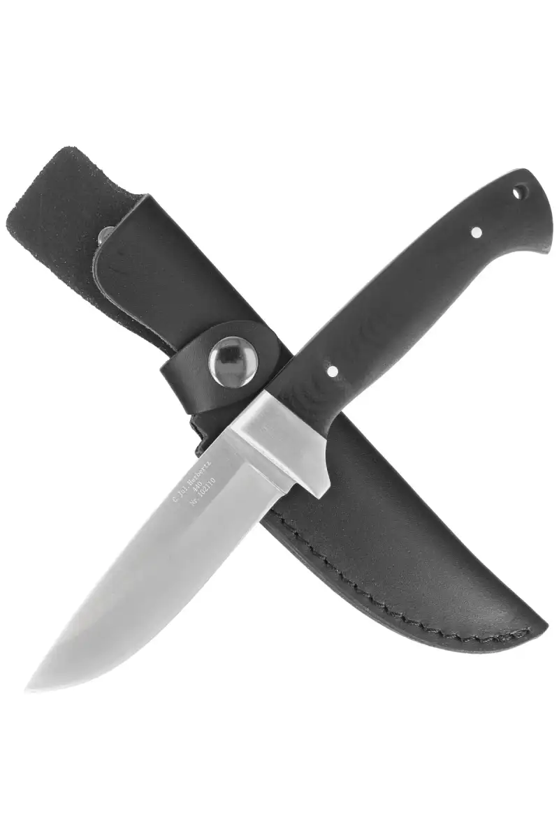 Nóż Herbertz CJH Black Micarta, Satin 440A (102110)