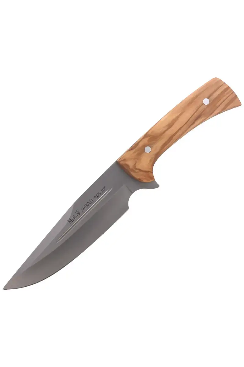 Nóż Muela Full Tang Olive Wood, Satin X50CrMoV15 (JABALI-17OL)