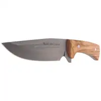 Nóż Muela Full Tang Olive Wood, Satin X50CrMoV15 (JABALI-17OL)