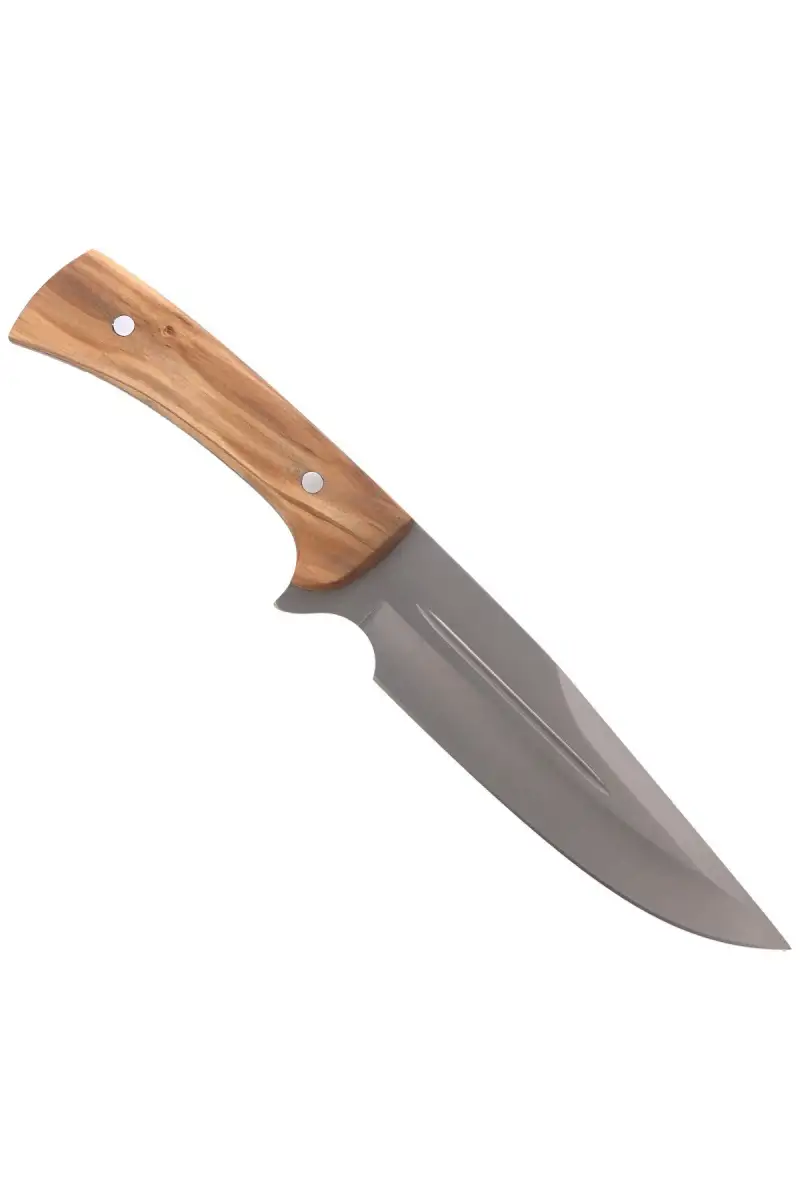Nóż Muela Full Tang Olive Wood, Satin X50CrMoV15 (JABALI-17OL)