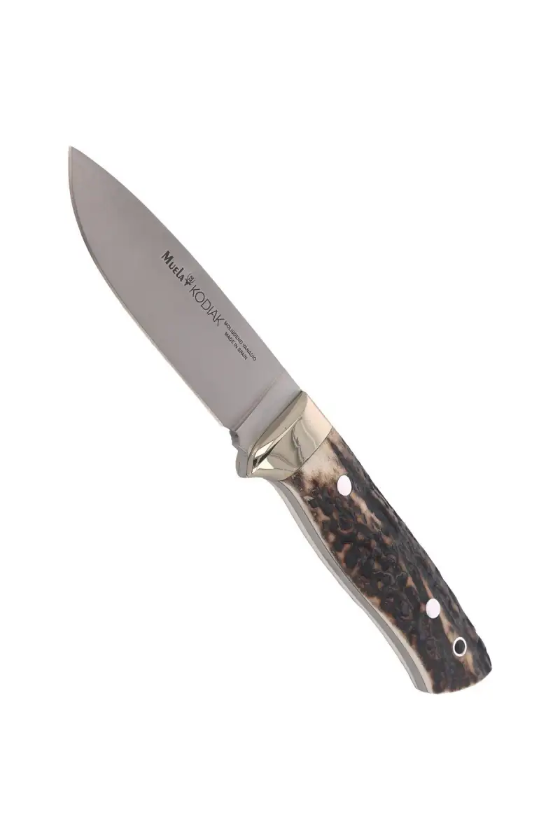 Muela Full Tang Knife Deer Stag 100mm (KODIAK-10A)