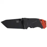 Nóż ratowniczy Herbertz CJH Black/Red Aluminium, Epoxy Coated 420 (203911)