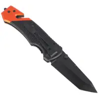 Nóż ratowniczy Herbertz CJH Black/Red Aluminium, Epoxy Coated 420 (203911)