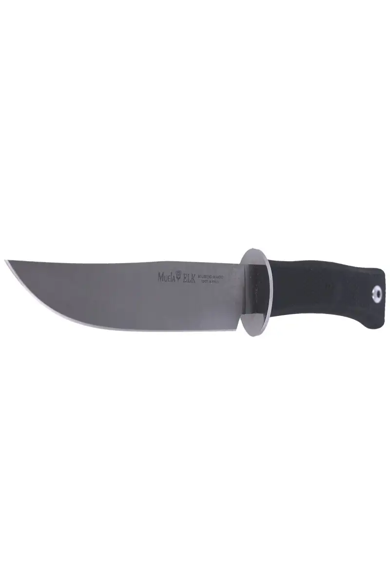 Nóż Muela ELK-14G Black Rubber, Satin X50CrMoV15