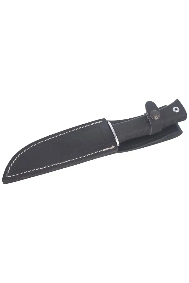 Nóż Muela ELK-14G Black Rubber, Satin X50CrMoV15