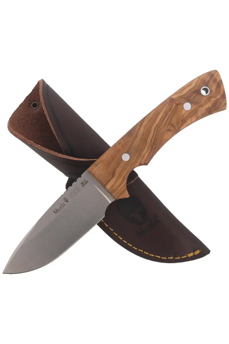 Nóż Muela Full Tang Olive Wood 90mm (RHINO-9.OL)