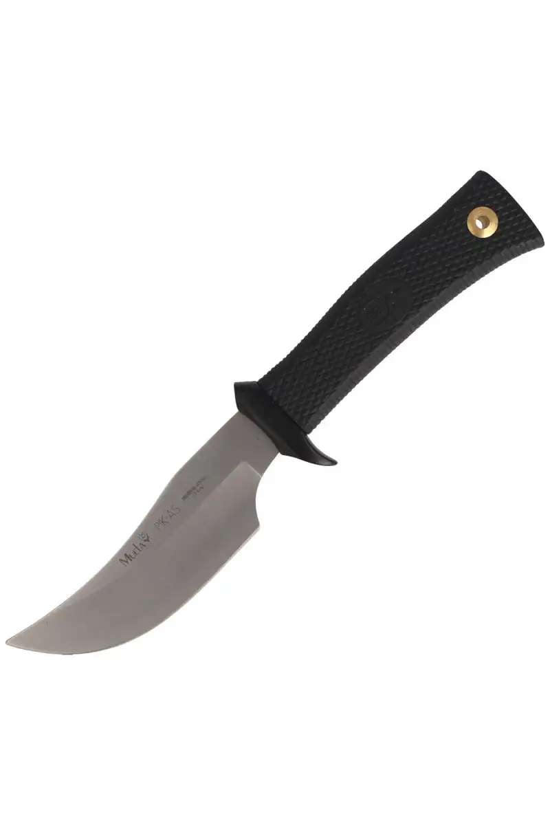 Nóż Muela PIK-AS Black Rubber, Satin 420H