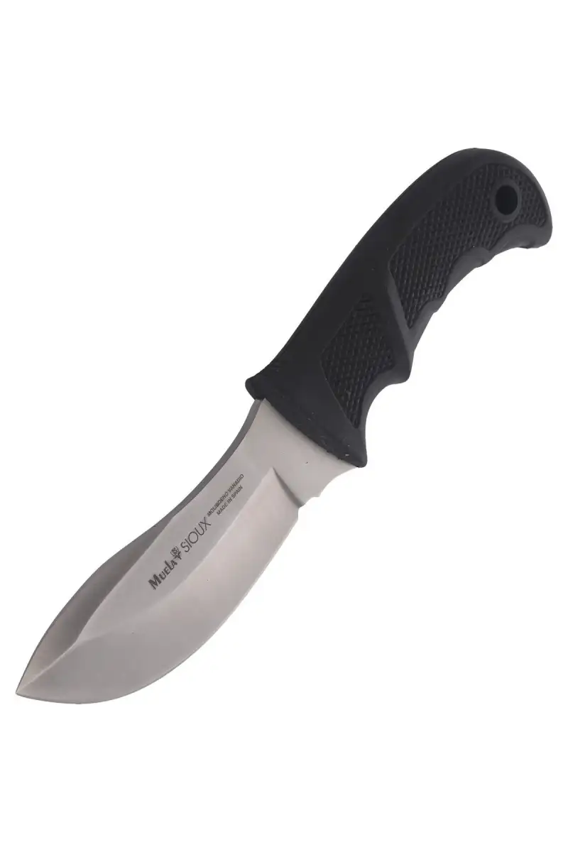 Nóż Muela Skinner Black Polimer, Satin X50CrMoV15 (SIOUX-10G)